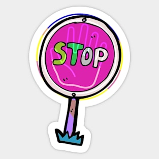 Stop Sticker